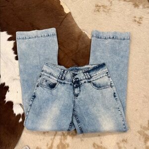 Cowgirl Tuff Light Wash Jeans